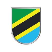vector de bandera de tanzania