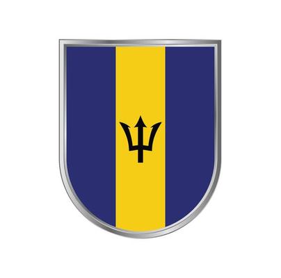 Barbados flag Vector