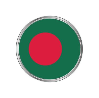 Bangladesh Flag with metal frame