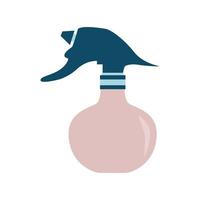 Spray bottle. Hairdresser tool flat isoleted icon vector