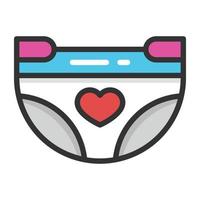 Trendy Knicker Vector