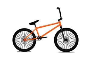 bmx bike illustration vector