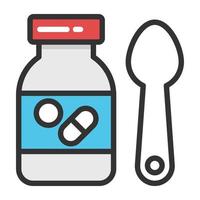 Trendy Medicine Vector