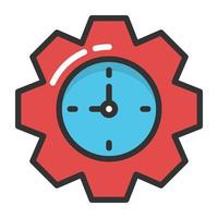 Time Management Vector