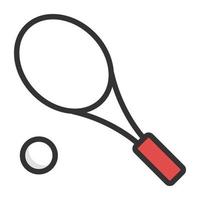 Trendy Tennis Concepts vector