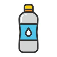 conceptos de botella de agua vector