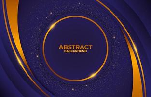 Luxury Abstract Blue Background vector