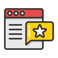 Website Rating Vector