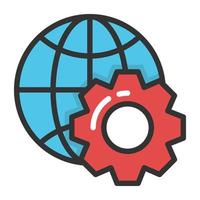 Global Development Concepts vector