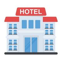 Trendy Hotel Concepts vector