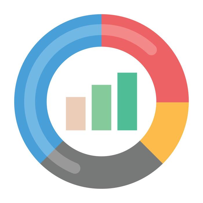 Circle Pie Chart Vector Art, Icons, and Graphics for Free Download
