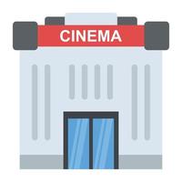 Trendy Cinema Concepts vector