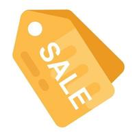 Trendy Sale Tag vector