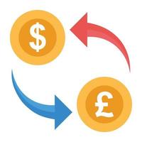 Money Exchange Concepts vector