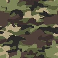 camuflaje militar ejército de patrones sin fisuras vector
