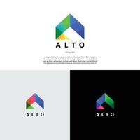 Abstract Internet Mobile Icon Logo Design Template vector