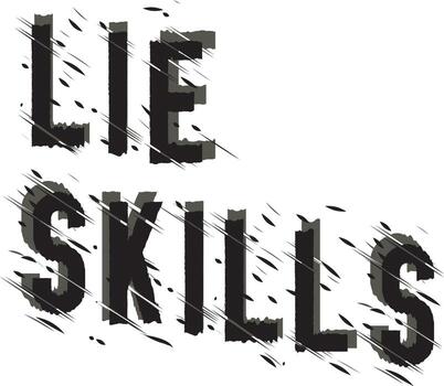 efecto de texto de corte vector