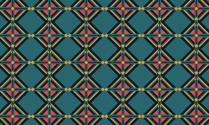 geometric retro pattern