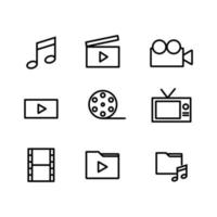 editable icon of multimedia application interface