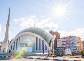 beautiful mosque in Turkey photo