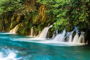 waterfalls in nature photo