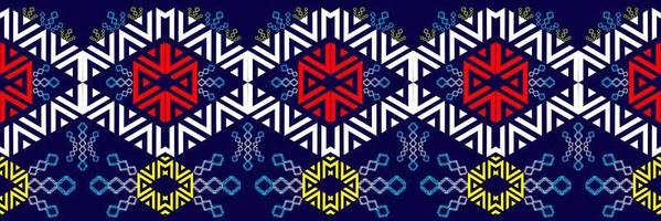 Geometric ethnic oriental traditional pattern.Figure tribal embroidery style.Design for wallpaper,clothing,wrapping,fabric,vector illustration. vector