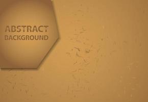 abstract retro background, modernly packaged. golden brown texture. Simple template with added grunge effect. vector