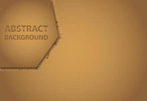 abstract retro background, modernly packaged. golden brown texture. Simple template with added grunge effect. vector