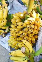 banana display for sale at local market