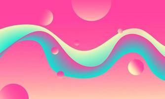 beautiful abstract gradient colorful background vector