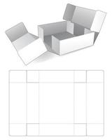 Folding Box Template Vector Art, Icons, and Graphics for Free Download