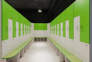 locker room at the gym closeup photo