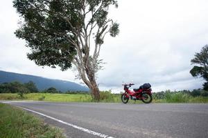 Traveling by motorbike to travel outside the city