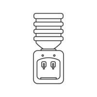 Dispenser icon template black color editable. vector