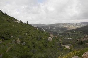 paisajes asombrosos de israel, vistas de la tierra santa foto