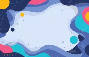 Flat Abstract Colorful Background vector
