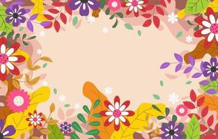 Beauty Floral Spring Decoration vector