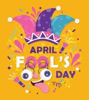 April Fool's Day Celebration vector