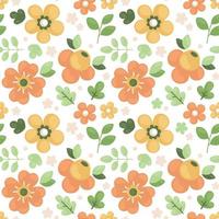 Spring Floral Seamless Pattern vector