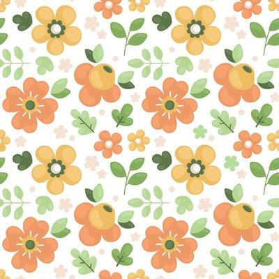 Spring Floral Seamless Pattern