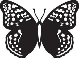 Butterfly silhouette vector