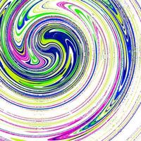 Swirl rays retro background. vector