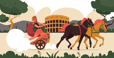Ancient Roman Illustration vector