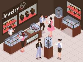 Jewelry Shop Illustration vector