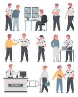 Security Guard Icon Set