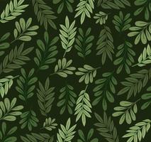nice leaves pattern vector