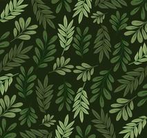 nice leaves pattern vector