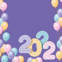 year 2022 year design vector