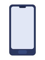 smartphone on a white background vector