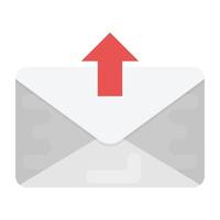 Sent Mail Concepts vector